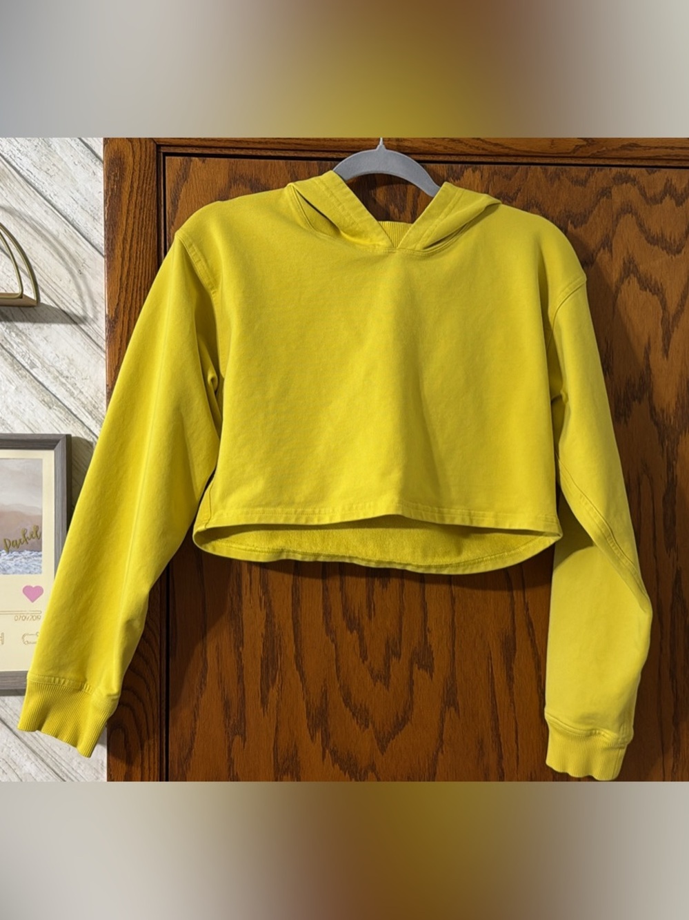 lululemon athletica Bright Yellow Hoodie